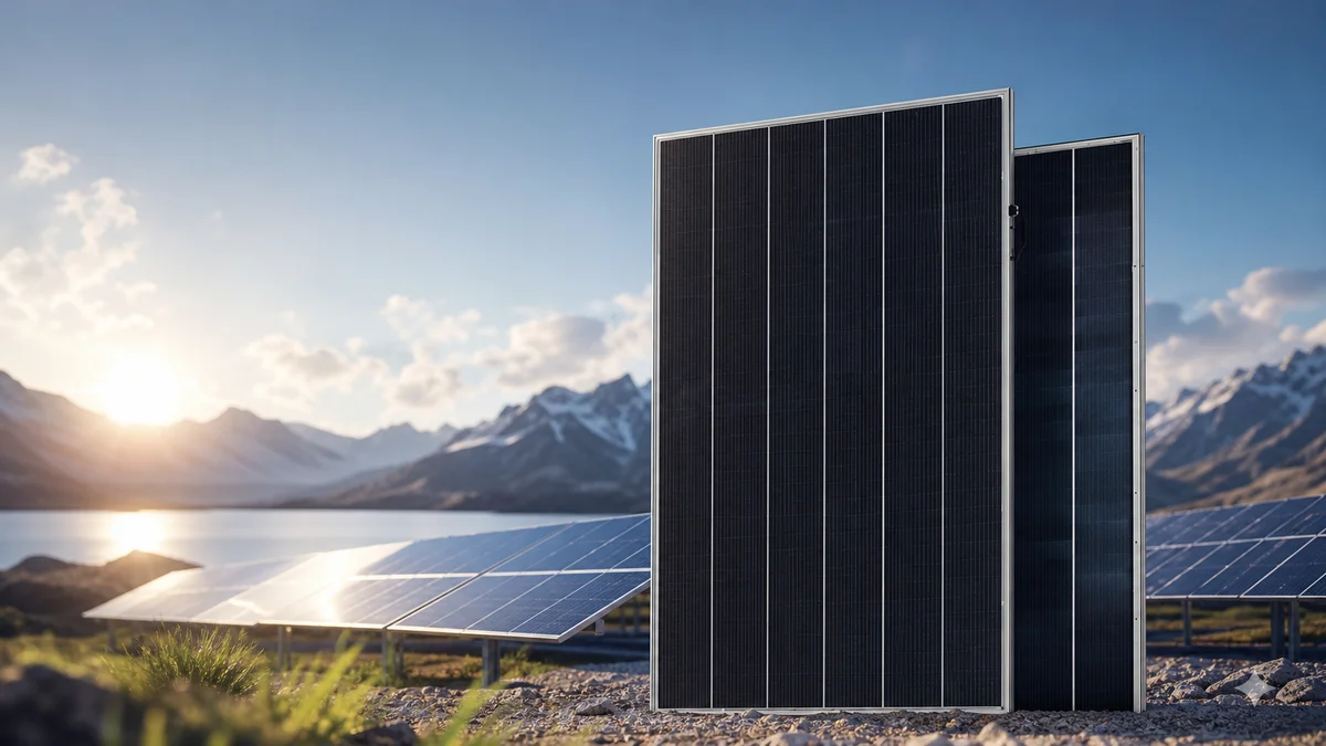 Bifacial TOPCon Solar Module FY182M