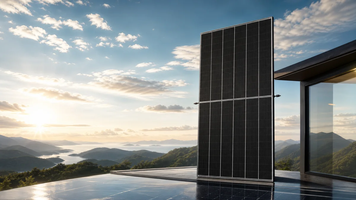 High Power Bifacial Solar Module